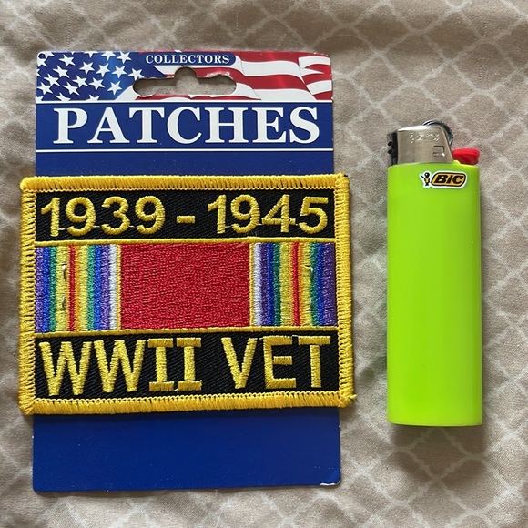 WWII VET 1939-1945 embroidered patch - Picture 3 of 3